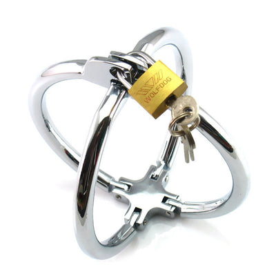 Fetish Cross Wrist Handcuffs