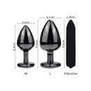 Black Metal Anal Plug